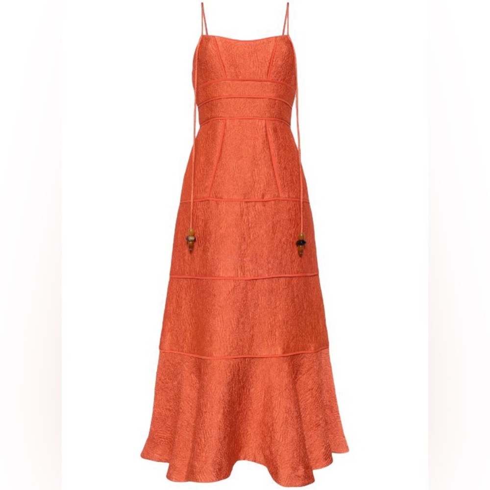 ALEXIS Vereda Dress Terracotta Size Large